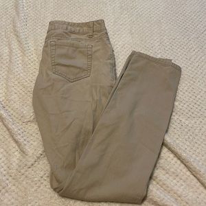 Khaki Pants Skinny Size 3 Juniors